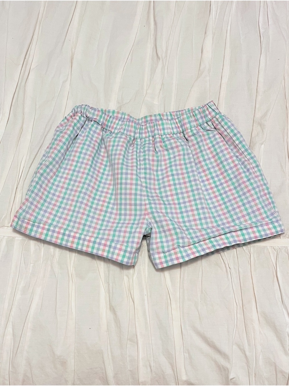 TBBC Pastel Gingham Shorts